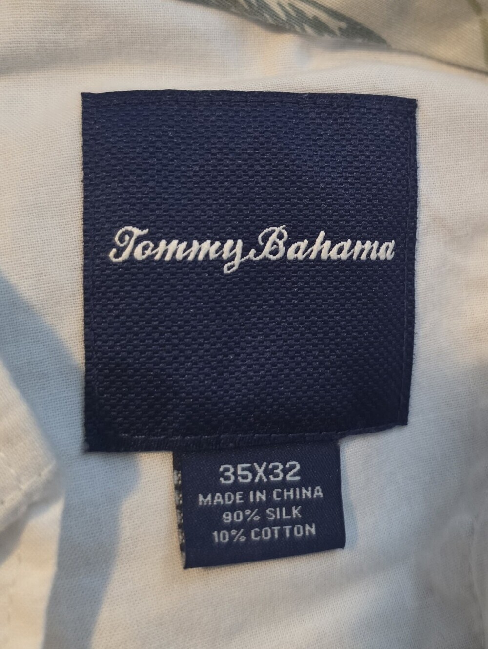 Tommy Bahama Men's Silk Blend Pants Relaxed Fit Khaki Size 35/32 Resortwear - Picture 5 of 7